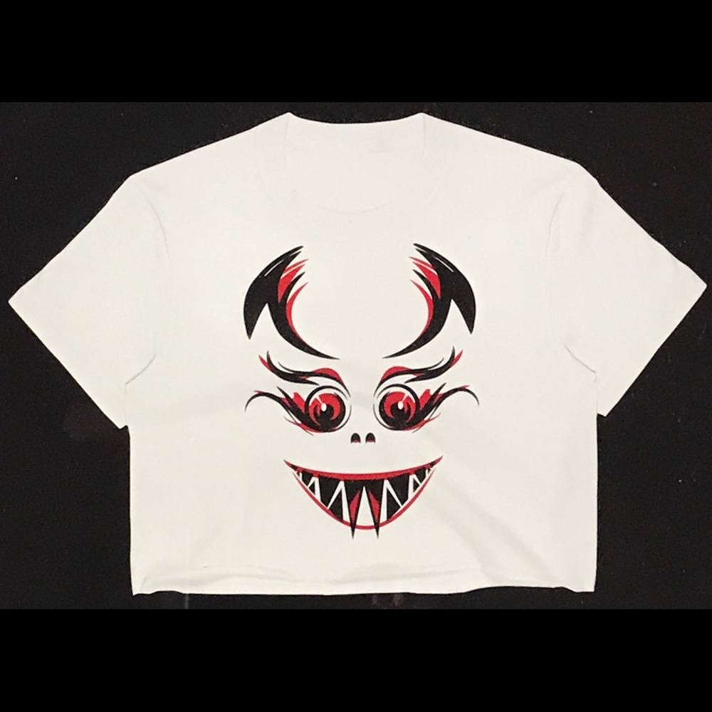 Devil Monster Crop top - Picture 2 of 2